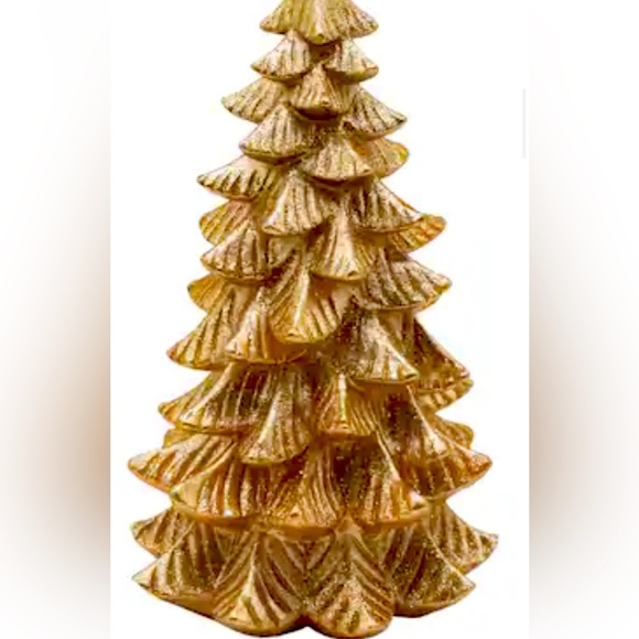 NWT: Christmas Tree Candle With Gutter - Picture 4 of 11
